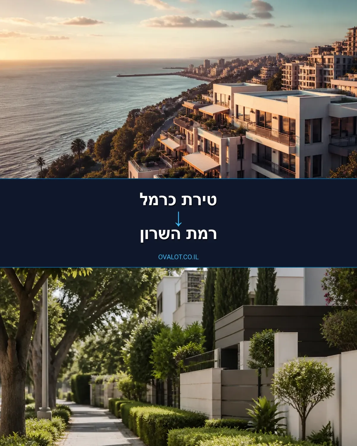 הובלות עם מעלית מטירת כרמל לרמת השרון