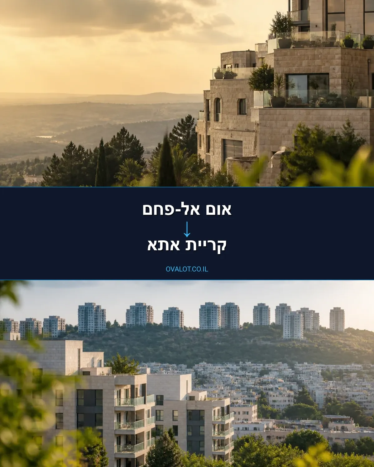 הובלות בתים פרטיים מאום אל-פחם לקריית אתא