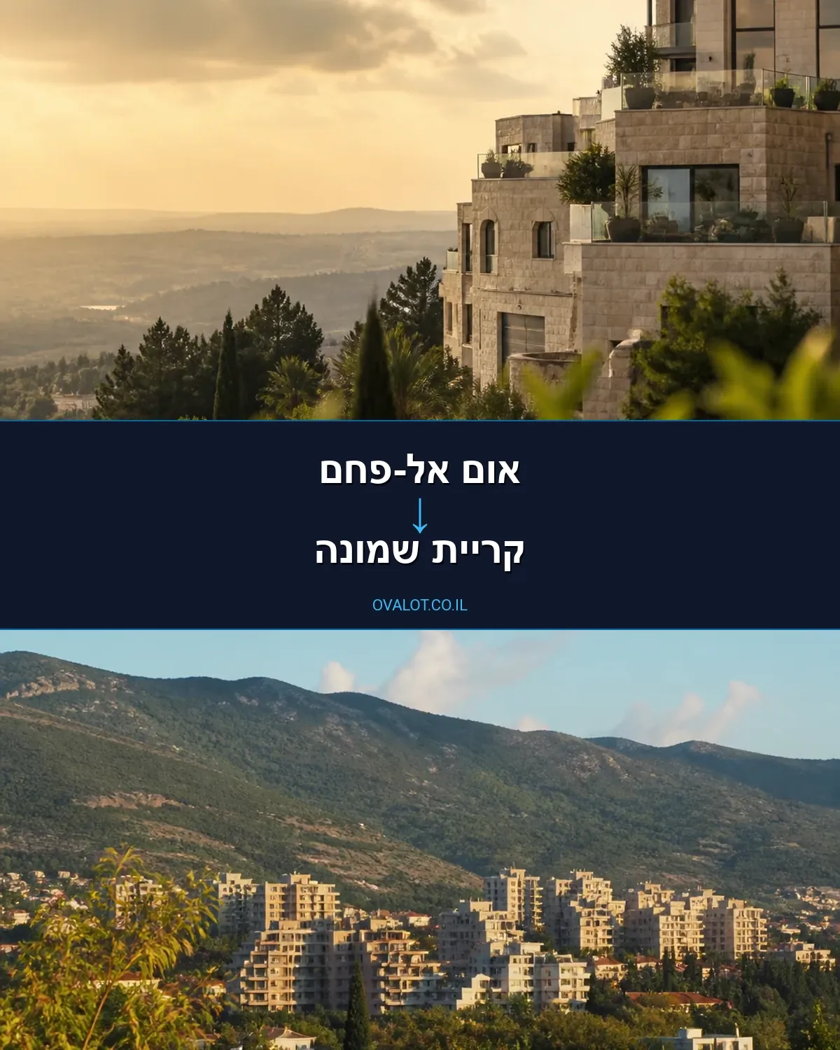 הובלות בתים פרטיים מאום אל-פחם לקריית שמונה