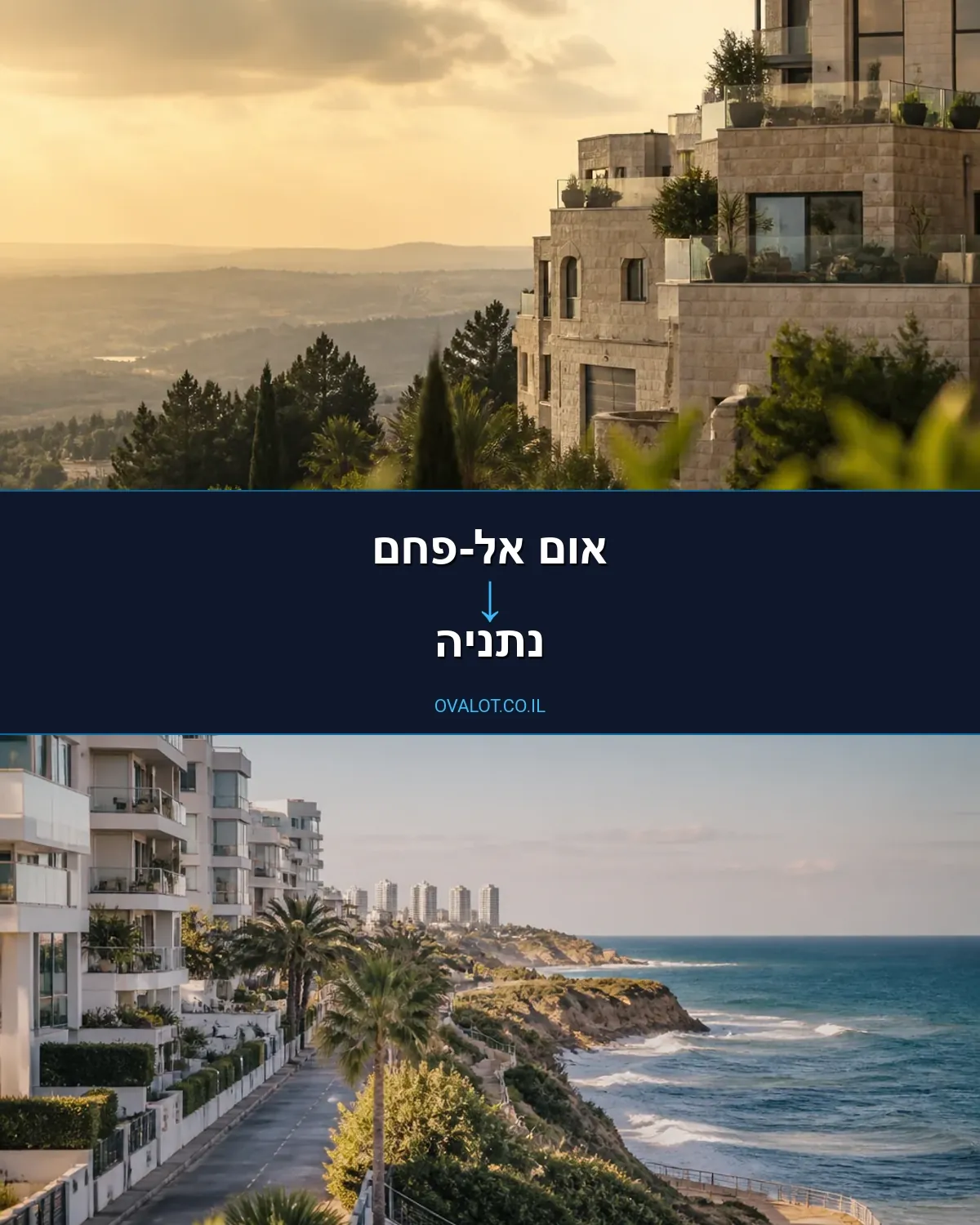 הובלות עם מעלית מאום אל-פחם לנתניה