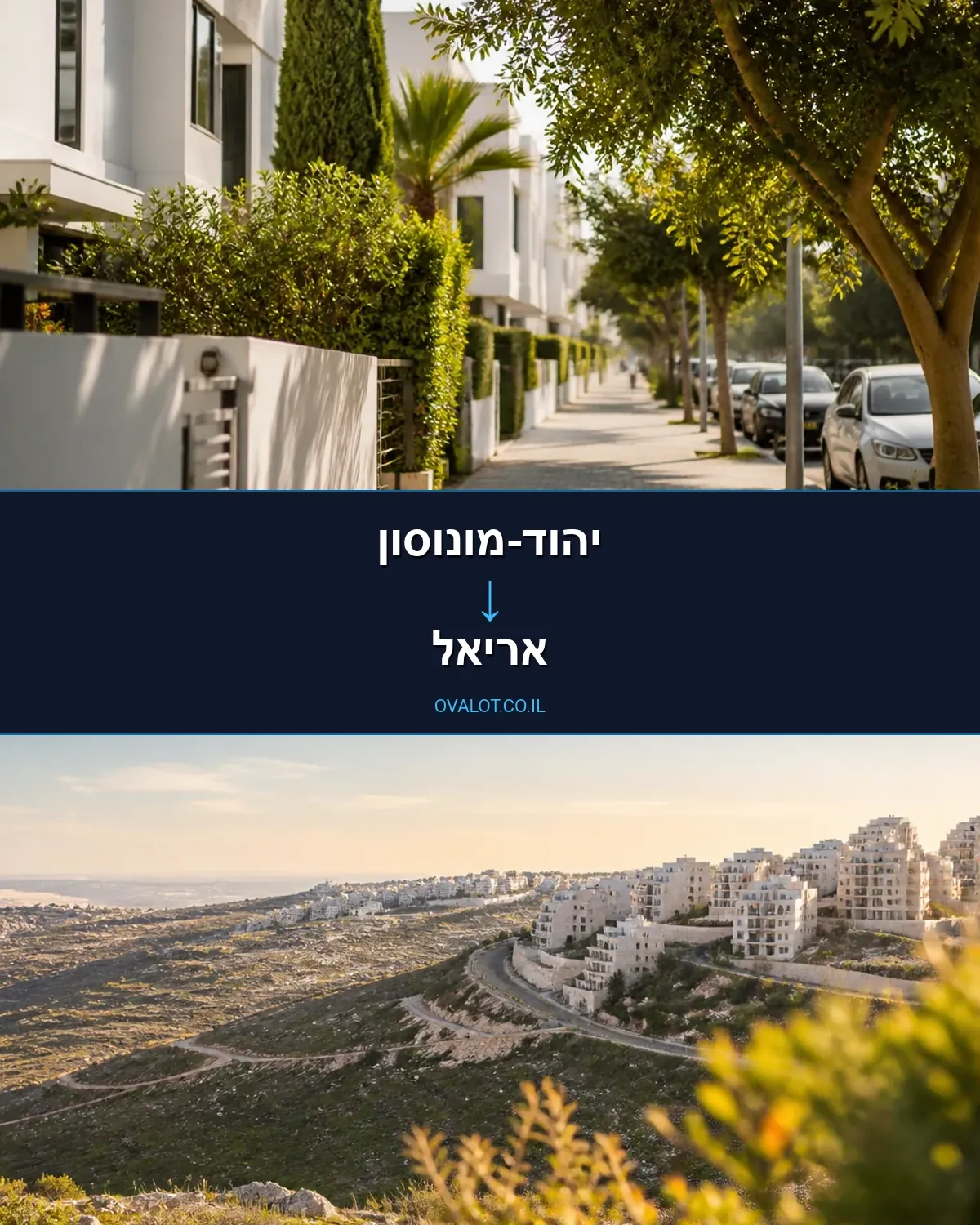 הובלות עם מעלית מיהוד-מונוסון לאריאל