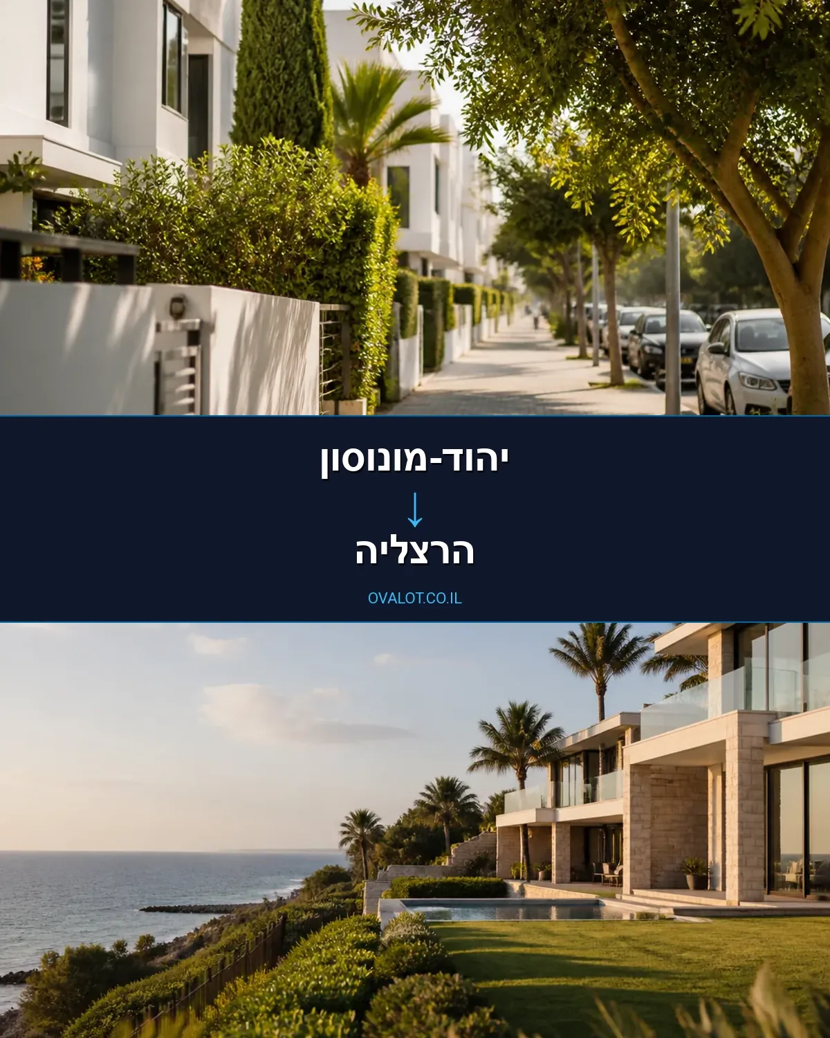 הובלות בתים פרטיים מיהוד-מונוסון להרצליה