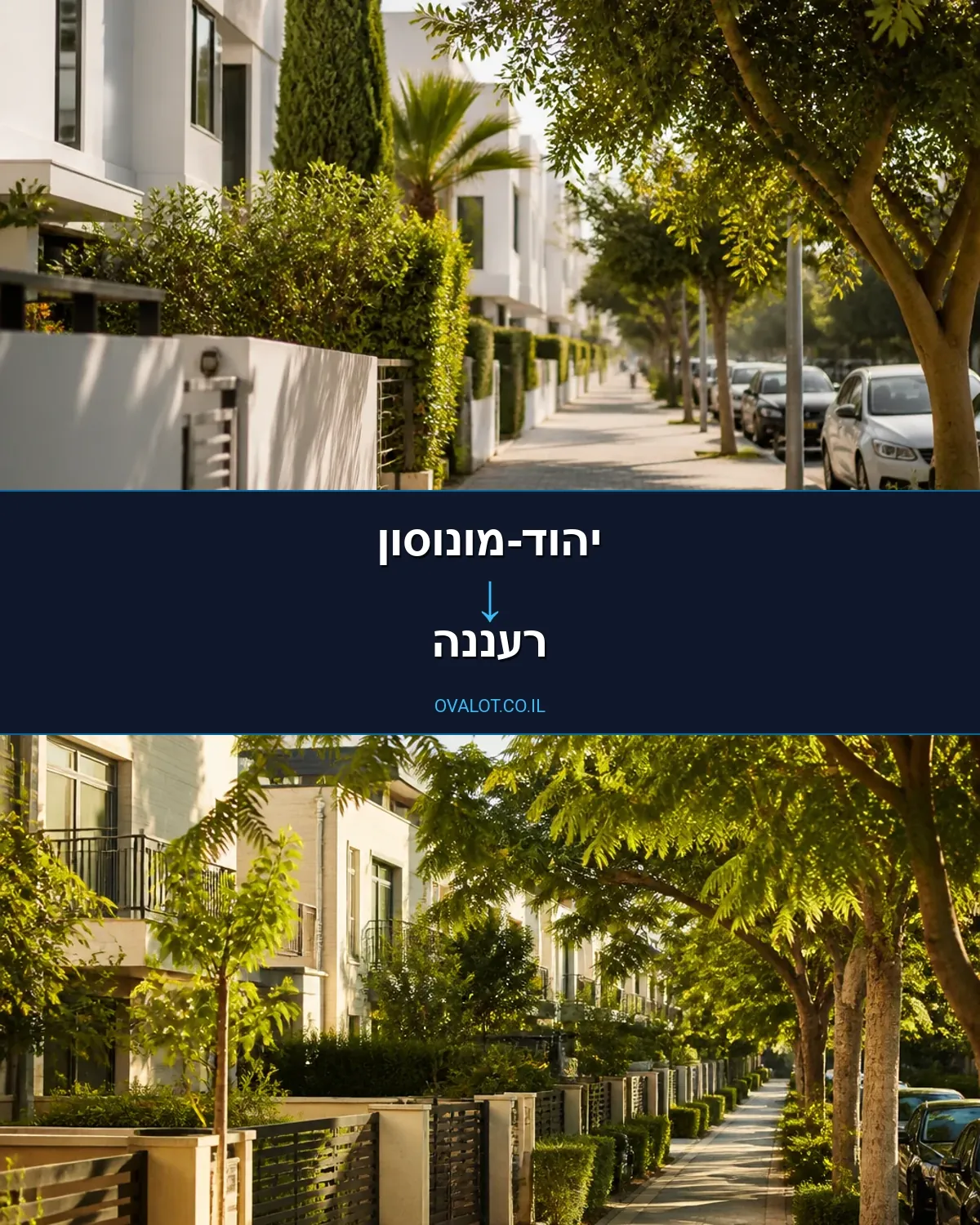 הובלות דירה מיהוד-מונוסון לרעננה
