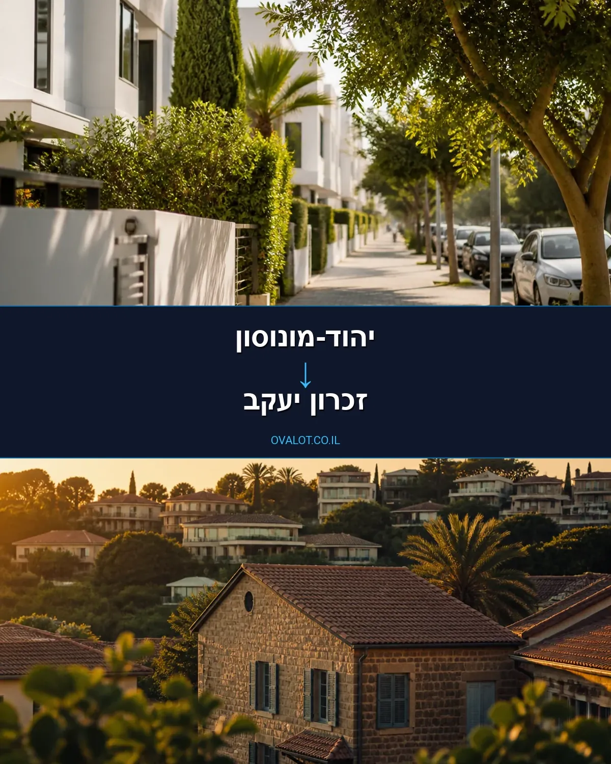 הובלות עם מנוף מיהוד-מונוסון לזכרון יעקב