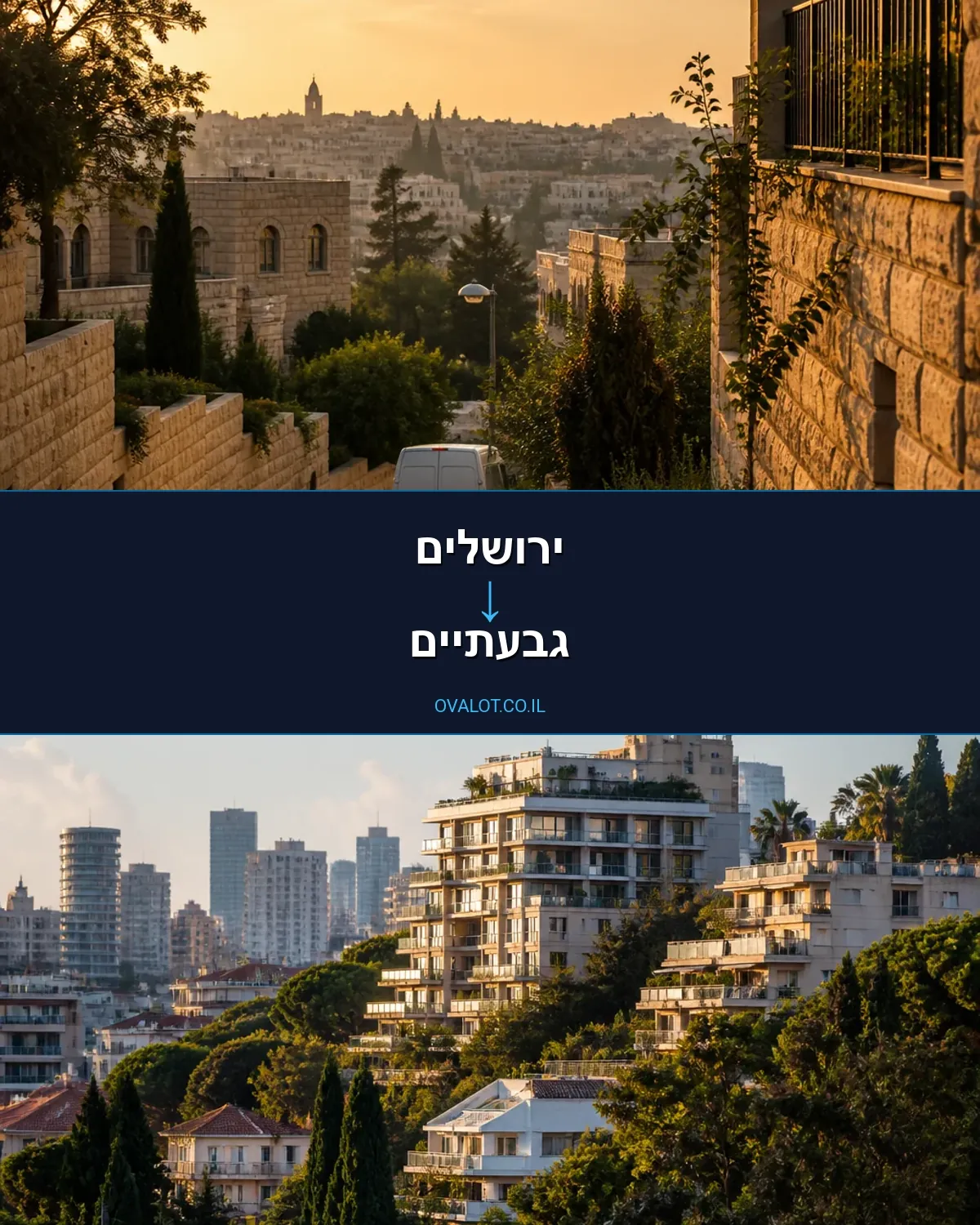 הובלות בתים פרטיים מירושלים לגבעתיים