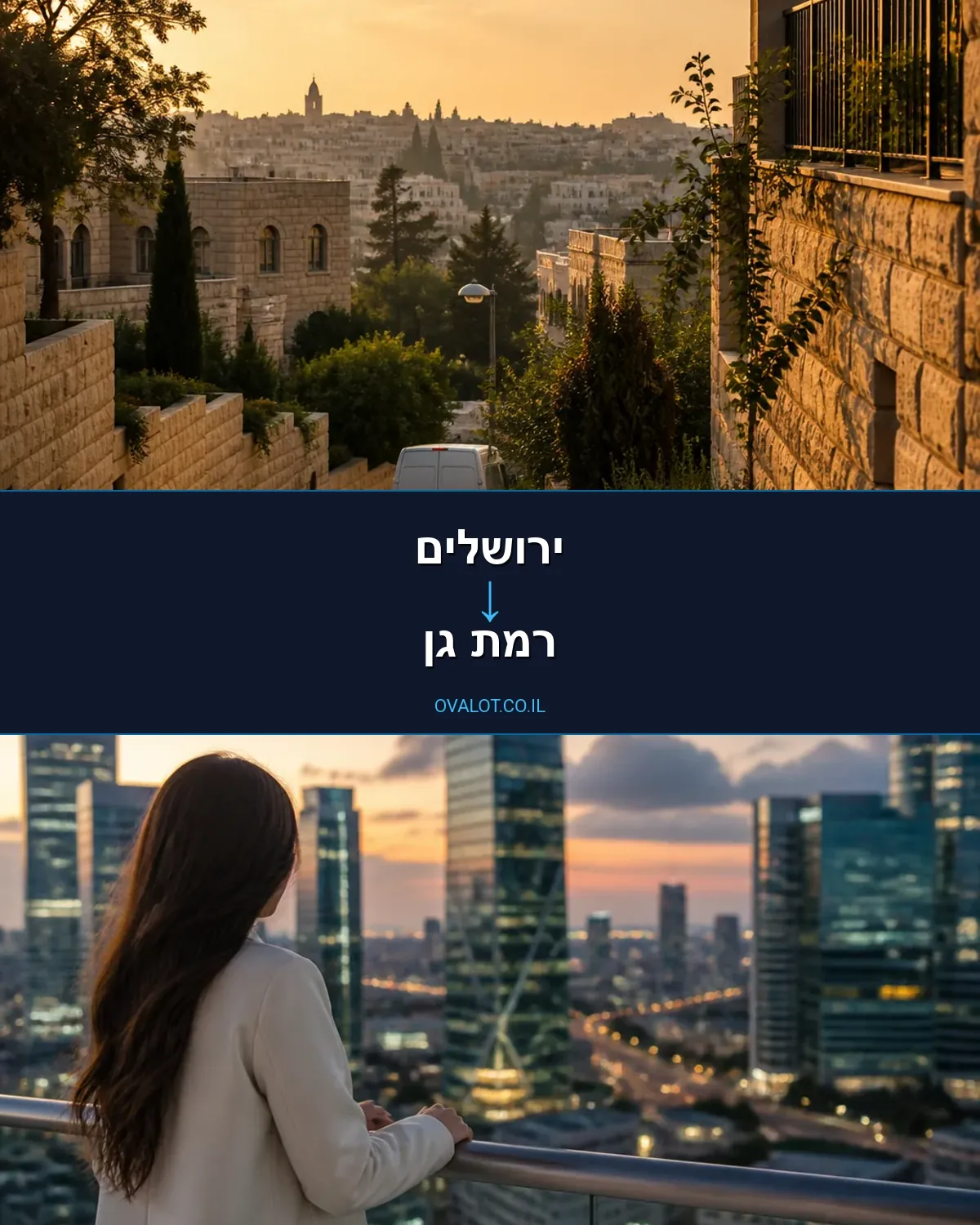 הובלות עם מנוף מירושלים לרמת גן