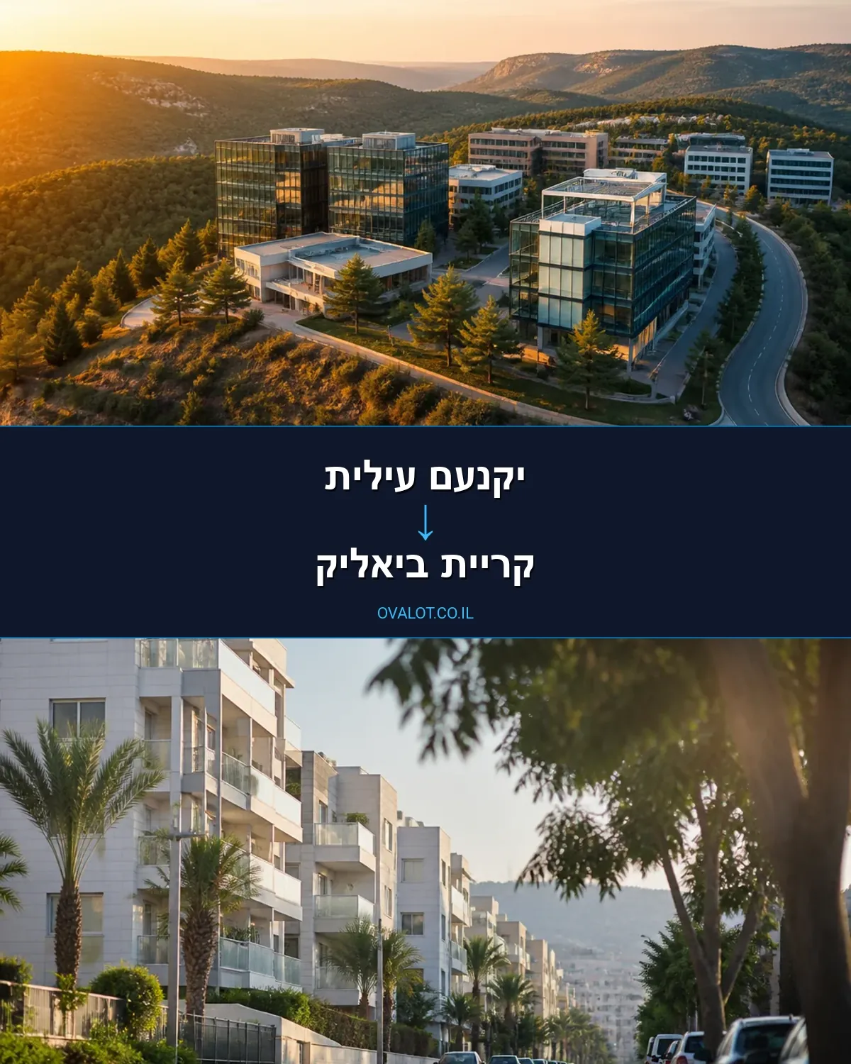 הובלות בתים פרטיים מיקנעם עילית לקריית ביאליק