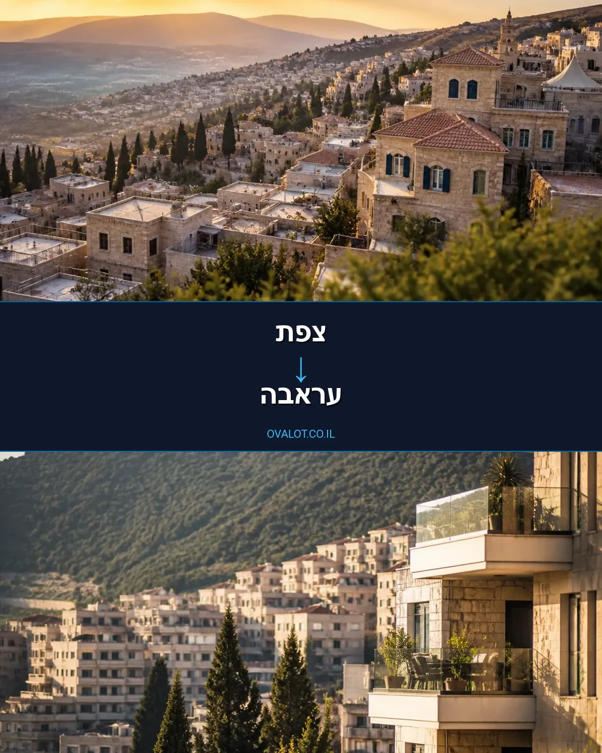 הובלות דירה מצפת לעראבה