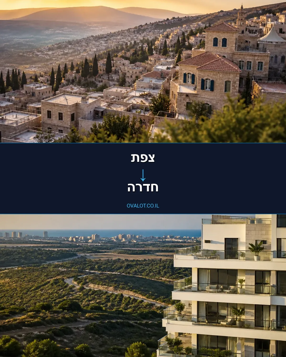 הובלות בתים פרטיים מצפת לחדרה