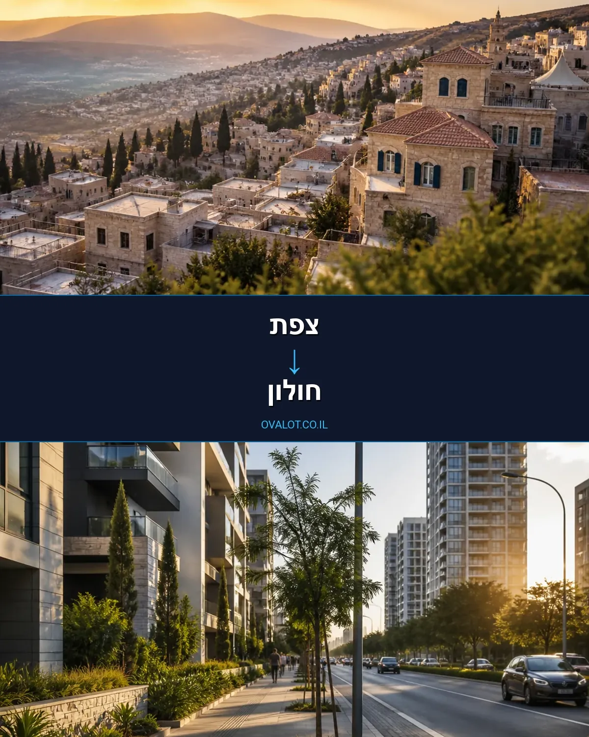 הובלות בתים פרטיים מצפת לחולון