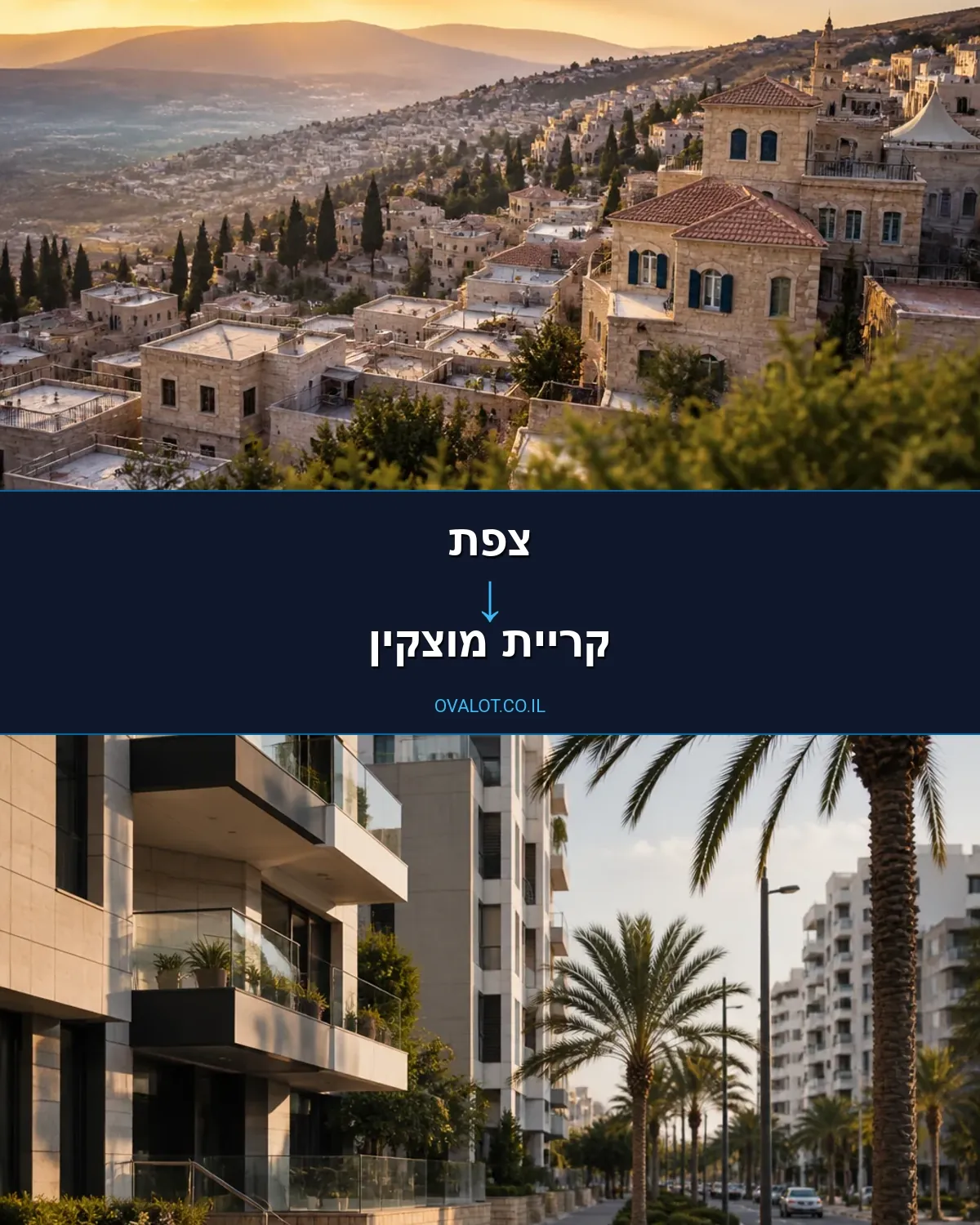 הובלות בתים פרטיים מצפת לקריית מוצקין