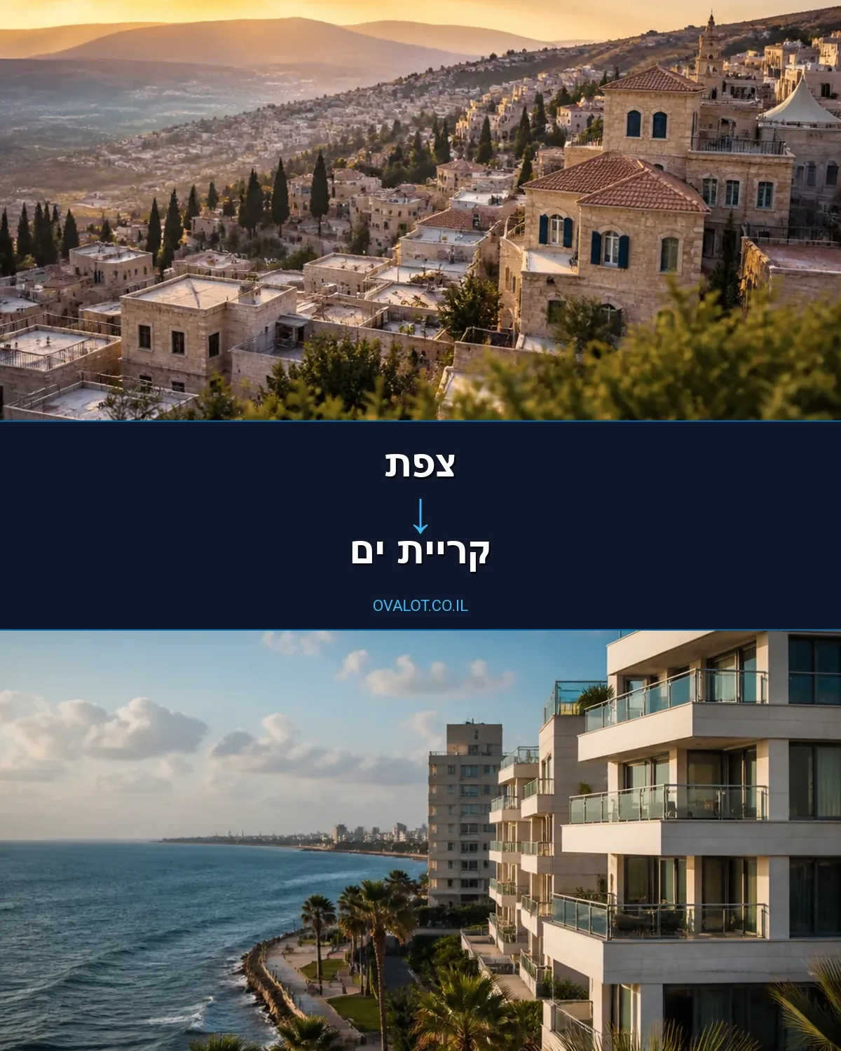 הובלות בתים פרטיים מצפת לקריית ים