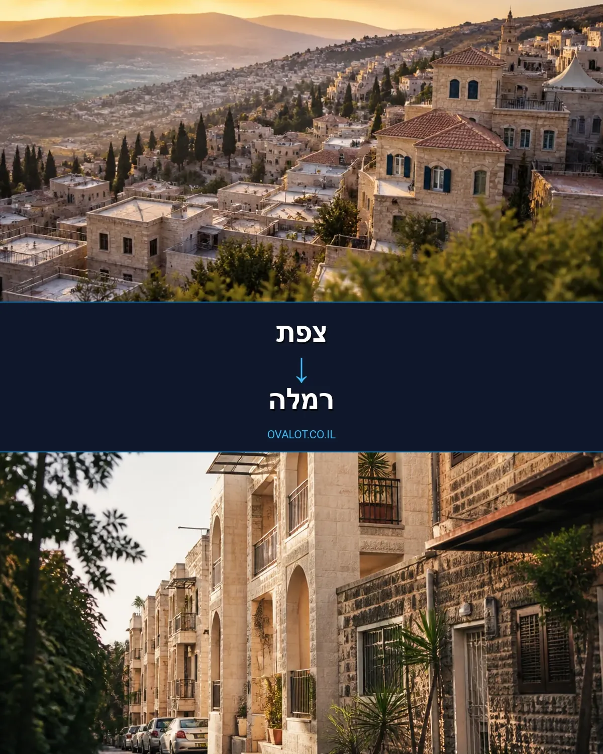 הובלות בתים פרטיים מצפת לרמלה