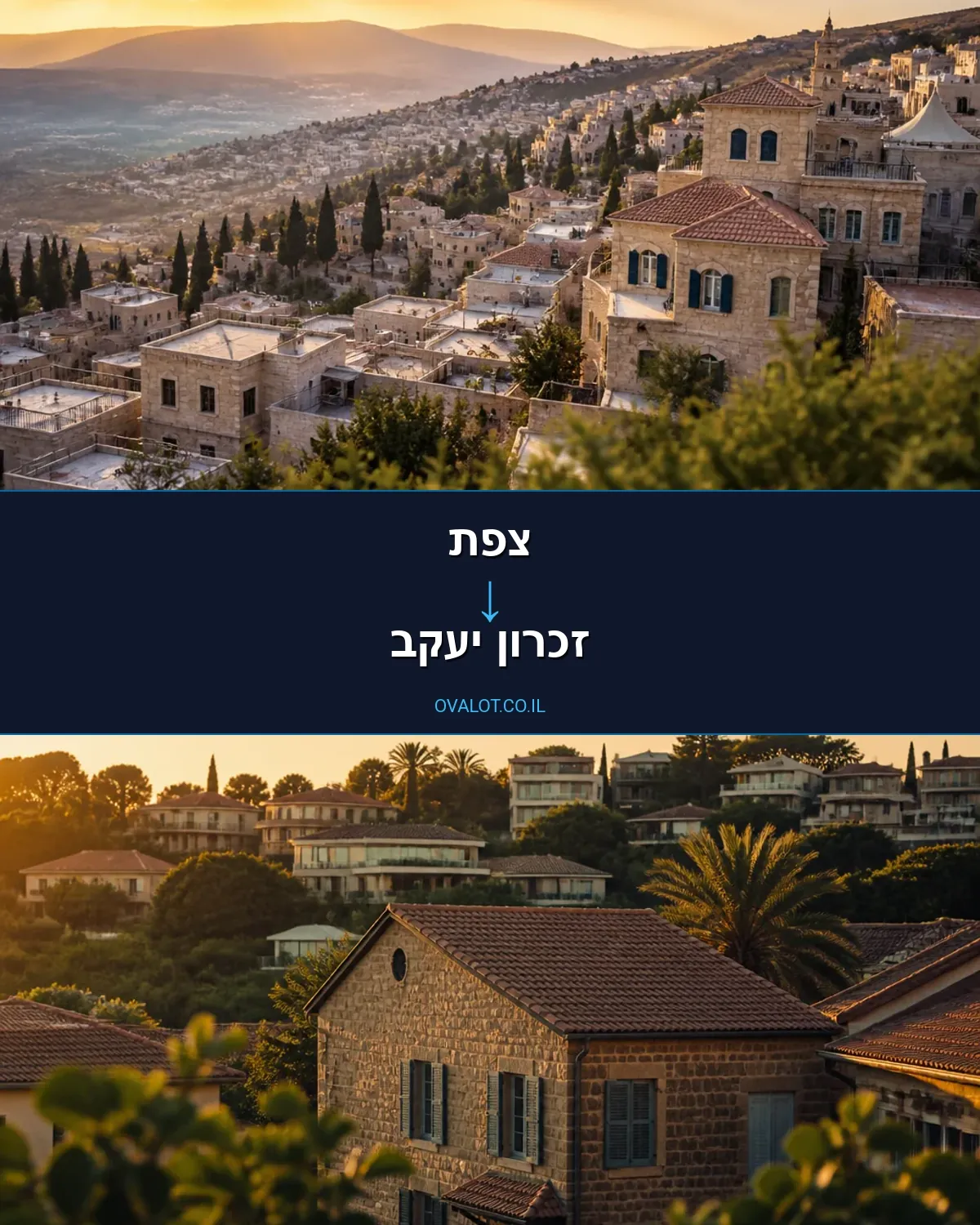 הובלות בתים פרטיים מצפת לזכרון יעקב