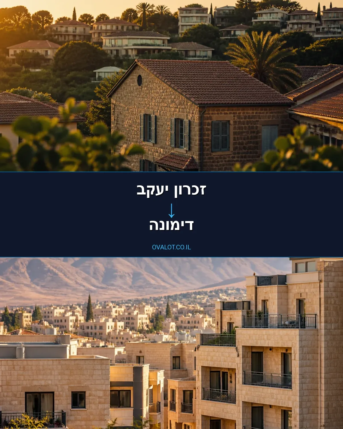 הובלות בתים פרטיים מזכרון יעקב לדימונה