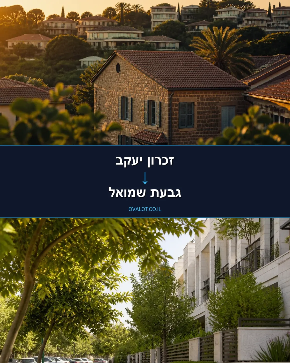 הובלות דירה מזכרון יעקב לגבעת שמואל