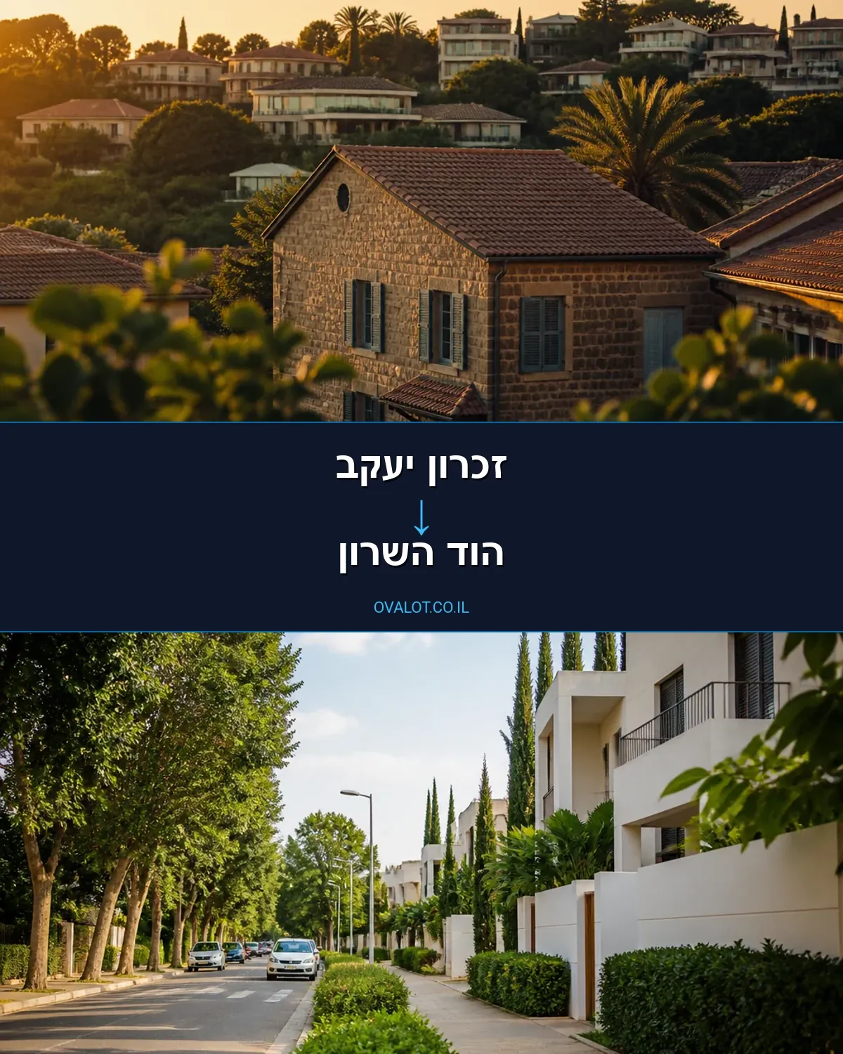 הובלות בתים פרטיים מזכרון יעקב להוד השרון