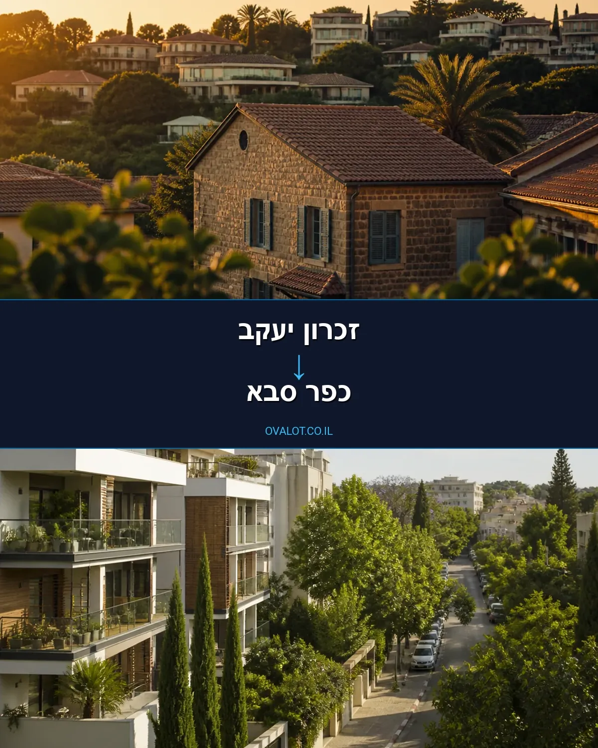 הובלות עם מעלית מזכרון יעקב לכפר סבא