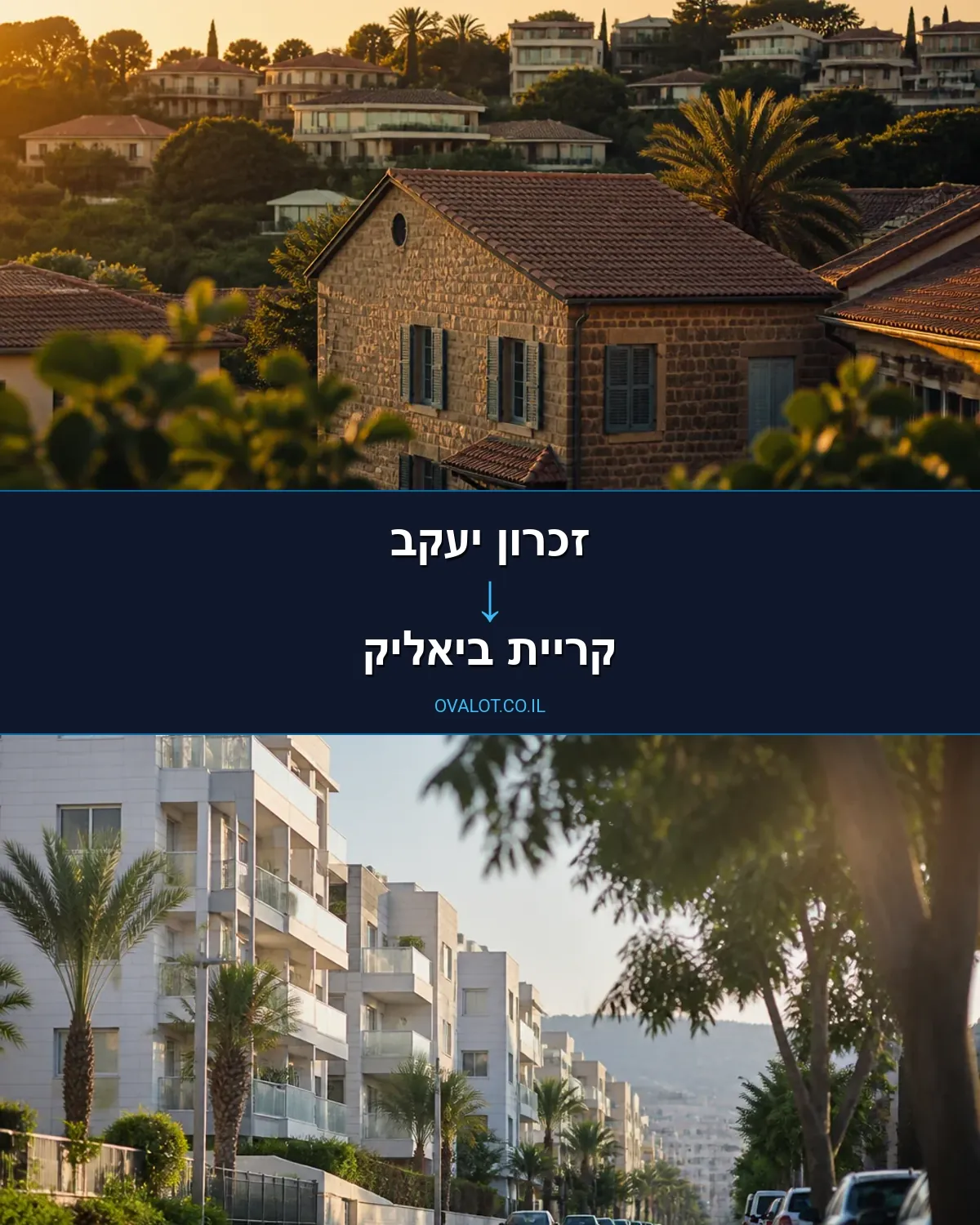 הובלות עם מנוף מזכרון יעקב לקריית ביאליק