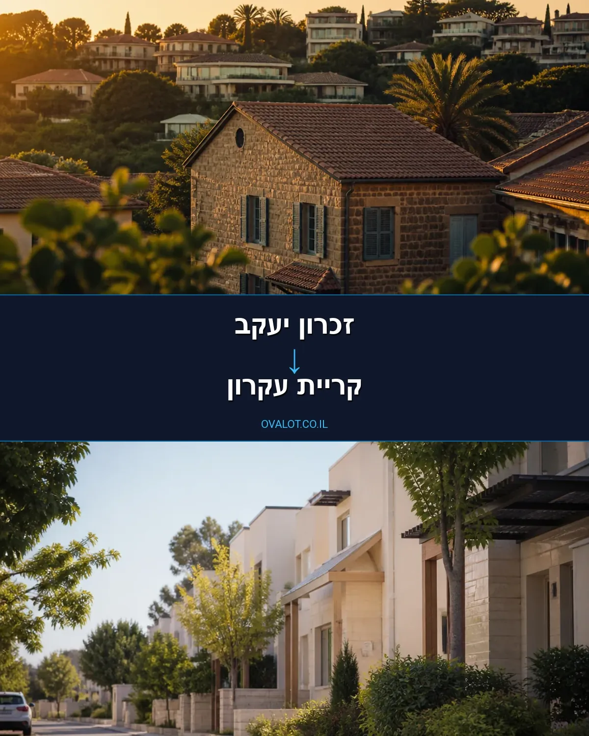 הובלות בתים פרטיים מזכרון יעקב לקריית עקרון