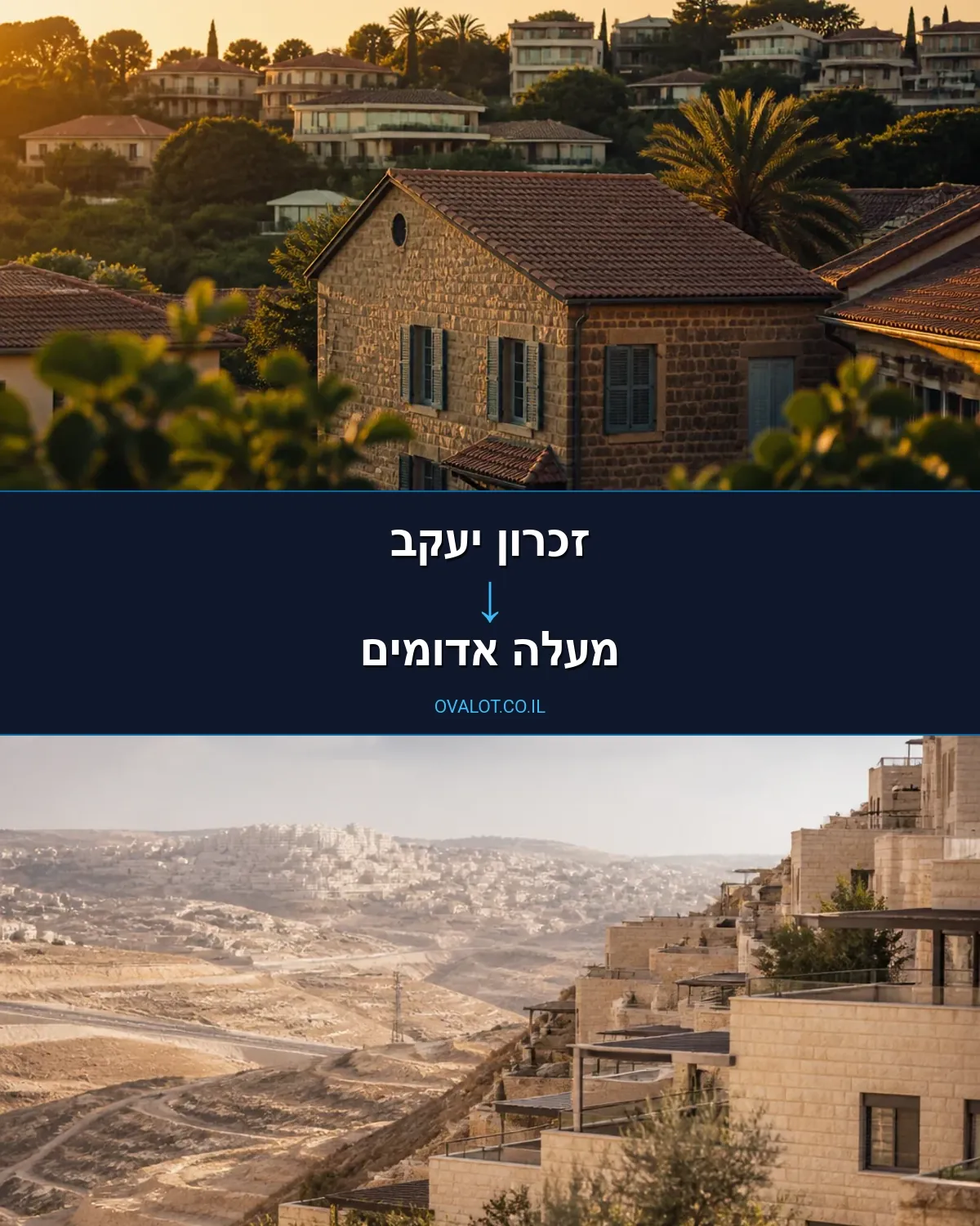 הובלות דירה מזכרון יעקב למעלה אדומים