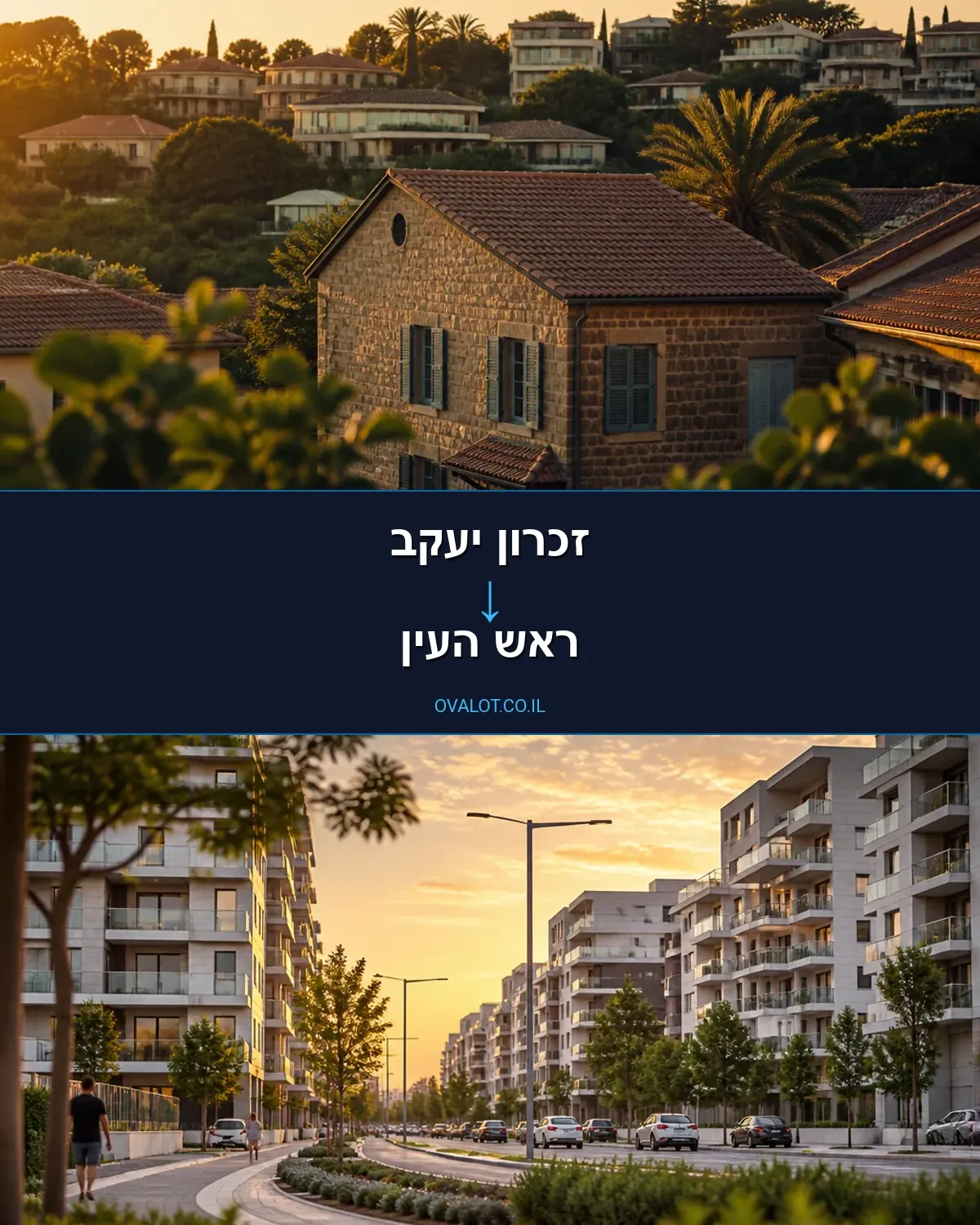 הובלות בתים פרטיים מזכרון יעקב לראש העין