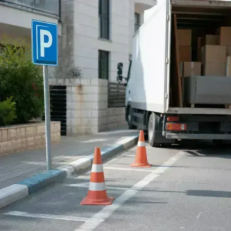 אגרת חניה זמנית למשאית הובלה