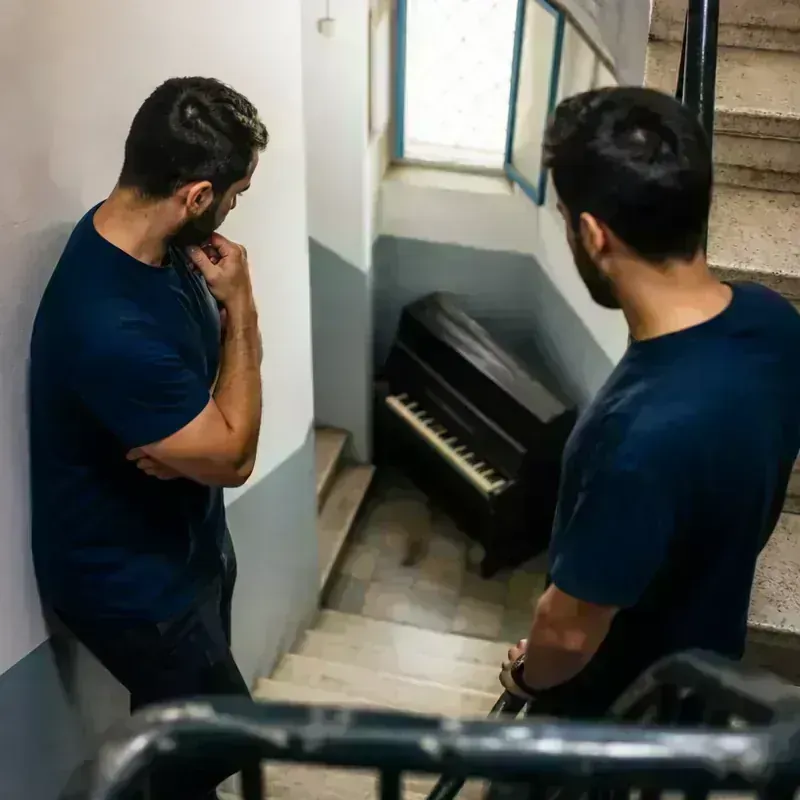 פסנתר במדרגות בלתי אפשרי